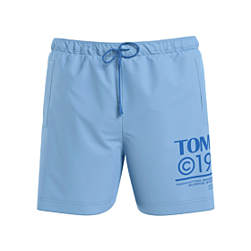 Tommy Jeans SF Medium  Drawstring Swim Shorts Σιέλ