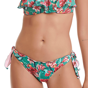 Erka Mare Bikini Bottom Mini Floral 40411 Πράσινο