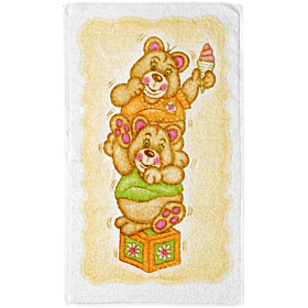 Talaris Παιδική Πετσέτα Προσώπου Bears 45x80 Κίτρινο