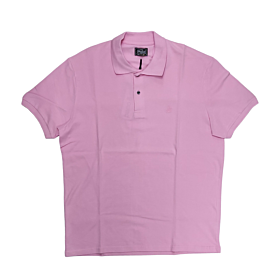 Paco & Co Polo T-Shirt Μονόχρωμο 85500 Ροζ