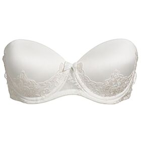 Miss Rosy Strapless Push Up Σουτιέν Ιβουάρ
