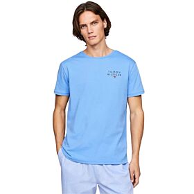 Tommy Hilfiger Original Logo Lounge T-Shirt Σιέλ
