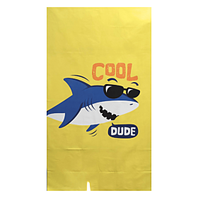 Nima Home Παιδική Πετσέτα Θαλάσσης Kocoon Cool Dute Microfiber (70*120cm) Κίτρινο-Μπλε
