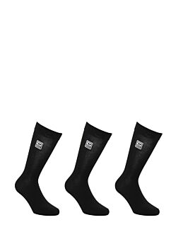 Diesel Skm Ray Ανδρική Κάλτσα Σετ 3 Ζευγαριών Μαύρο