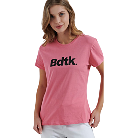 Bdtk Γυναικείο T-Shirt Ροζ