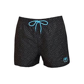 Sun Project Ανδρικό Μαγιό Shorts Με Μικροσχέδιο Μαύρο