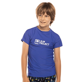 Sun Project Παιδικό Μπλουζάκι Παραλίας Αγόρι Μπλε