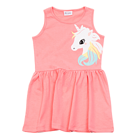 Trax Βρεφικό Φόρεμα Κορίτσι Unicorn Ροζ