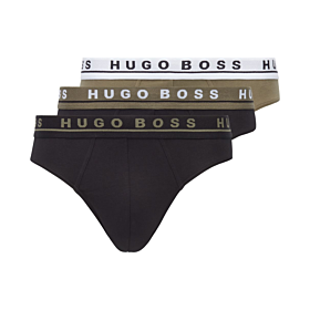 Hugo Boss Men Brief Stretch Cotton 3pcs Multicolour