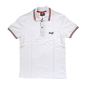 Paco & Co Polo T-Shirt Μονόχρωμο Λευκό