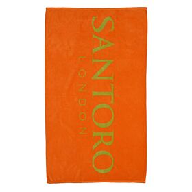 Santoro Gorjuss Πετσέτα Θαλάσσης 100*170cm Sa91055_6 Πορτοκαλί