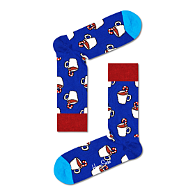 Happy Socks Candy Cane Cocoa Socks Μπλε
