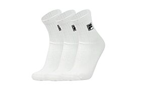 Fila Unisex Αθλητική Κάλτσα F9000 Λευκό 3τεμ