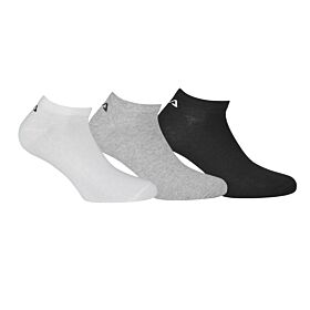 Fila Unisex Αθλητική Κάλτσα Σοσόνι F9100 Μαύρο-Λευκό-Γκρί 3τεμ