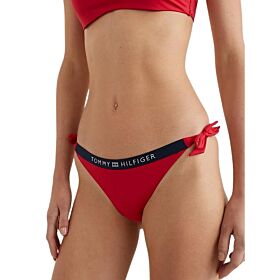 Tommy Hilfiger Γυναικείο Μαγιό Cheeky Fit Bikini Bottom Κόκκινο